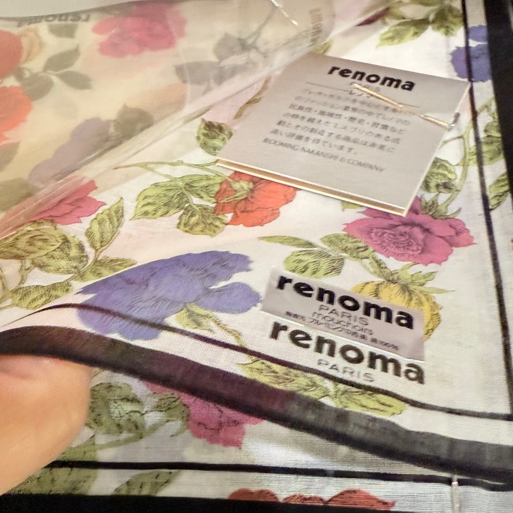 Floral Scarf - Multicolor - Picture 3 of 6